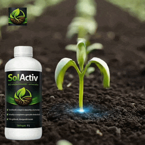 SolActiv Bio Talajébresztő Termésnövelő Megoldás