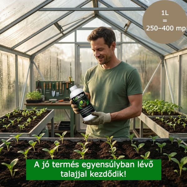 SolActiv Bio Talajébresztő Termésnövelő Megoldás